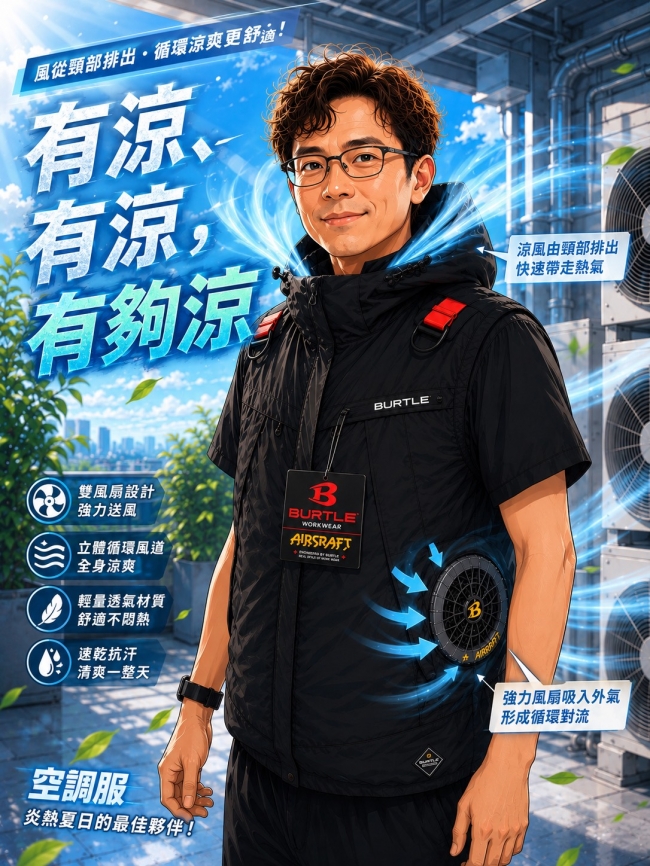 水冷扇/空調衣(風扇衣)有補助喔! 最高補助8成!!!(只到10/31, 要看各地方政府的預算)