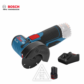 BOSCH GWS 12V-76鋰電免碳刷圓切機 3” (單電2.0AhX1)