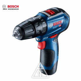 BOSCH GSB 12V-30鋰電免碳刷震動電鑽(雙2.0Ah電池)