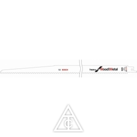 BOSCH軍刀鋸片(木材/鐵)S1411DF-12”5入