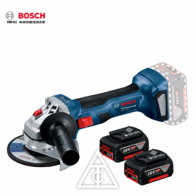 BOSCH GWS 180-LI鋰電免碳刷砂輪機4”(5.0Ah*2)