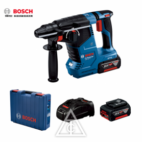 BOSCH GBH 187-LI無碳刷免出力鎚鑽-雙電5.0Ah