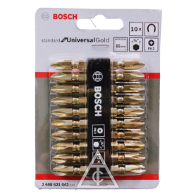 BOSCH 螺絲起子頭組65mm(10支)