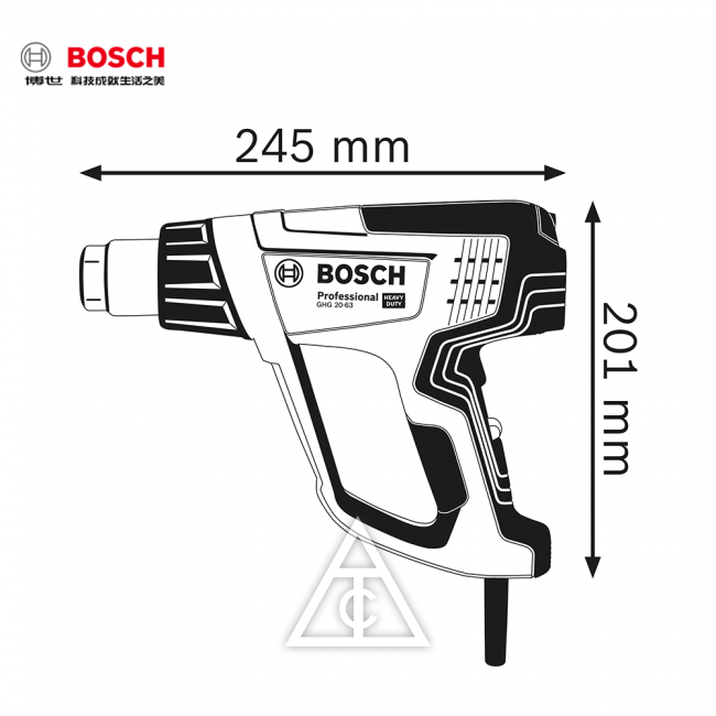 BOSCH GHG 20-63熱風槍
