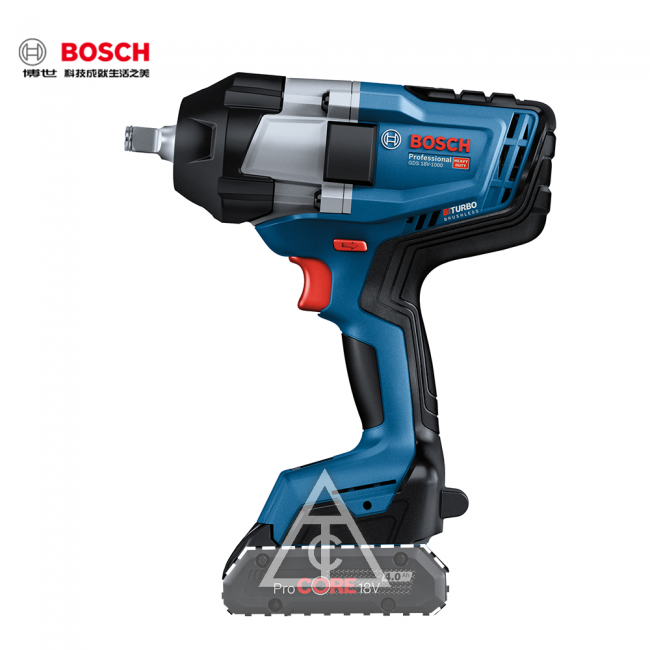 BOSCH GDS 18V-1000 雙渦輪 高扭力衝擊扳手機4分