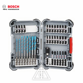 BOSCH 35件高扭力起子頭及萬用鑽頭組 / 螺絲起子鑽頭套件 / 六角柄 / 