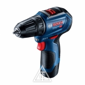 BOSCH GSR12V-30鋰電免碳刷電鑽/起子機(雙2.0Ah電池)