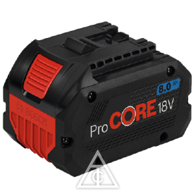 BOSCH ProCORE 18V 高效能鋰電池8.0Ah