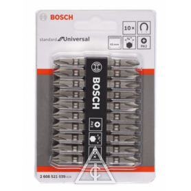 BOSCH 螺絲起子頭組65mm(10支)