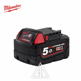 Milwaukee 美沃奇 M18B5 5.0AH 18V鋰電池