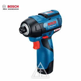 BOSCH GDR 12V-EC鋰電免碳刷 衝擊起子機(雙2.0Ah電池)