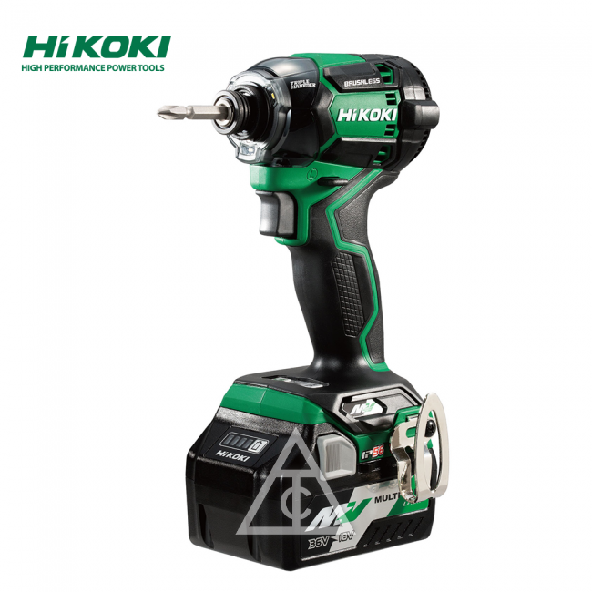 HIKOKI WH36DC 36V無刷衝擊起子機(2.5Ahx2)-太千五金有限公司