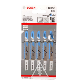 BOSCH線鋸片(不鏽鋼)T118AF-5入